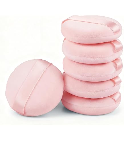 Amazon.co.jp: Glavatrix 6ピース パウダーパフ 顔用 三角形メイク